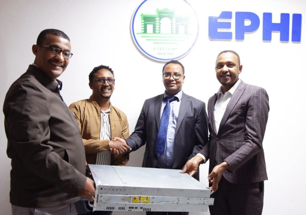 ኢንስቲትዩቱ ክልሎች የሕብረተሰብ ጤና ምርምርን እንዲያጠናክሩ የዲጂታል መሠረተ ልማት መሳሪያዎች ድጋፍ አደረገ